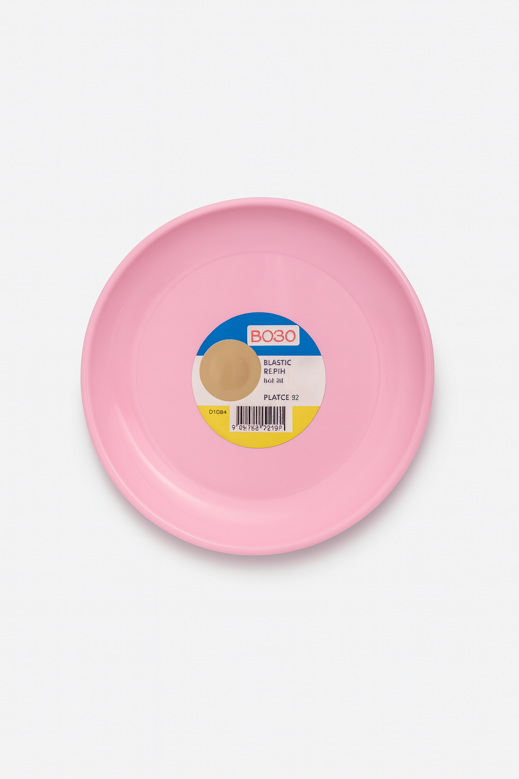 Round Snack Plate