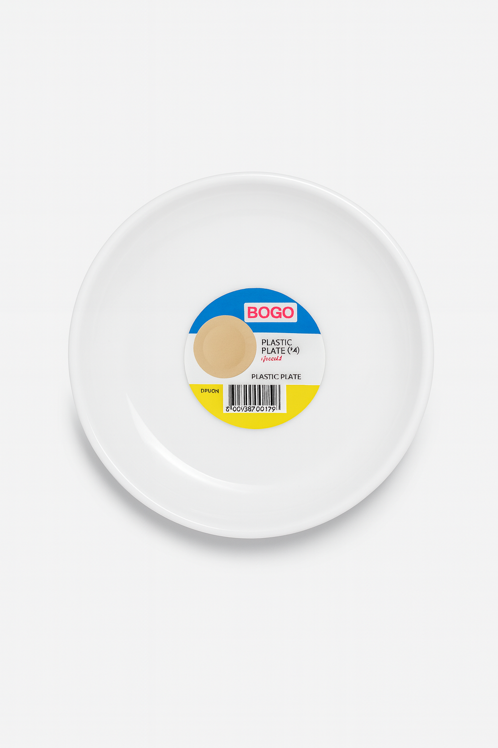 Round Snack Plate