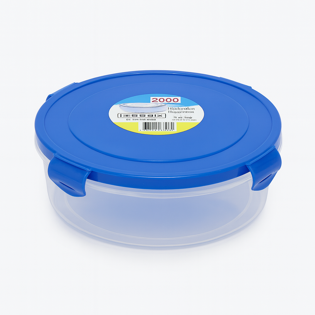 Round Container w. Locking Lid - M