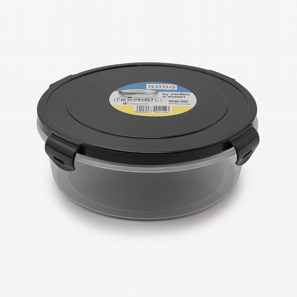 Round Container w. Locking Lid - M