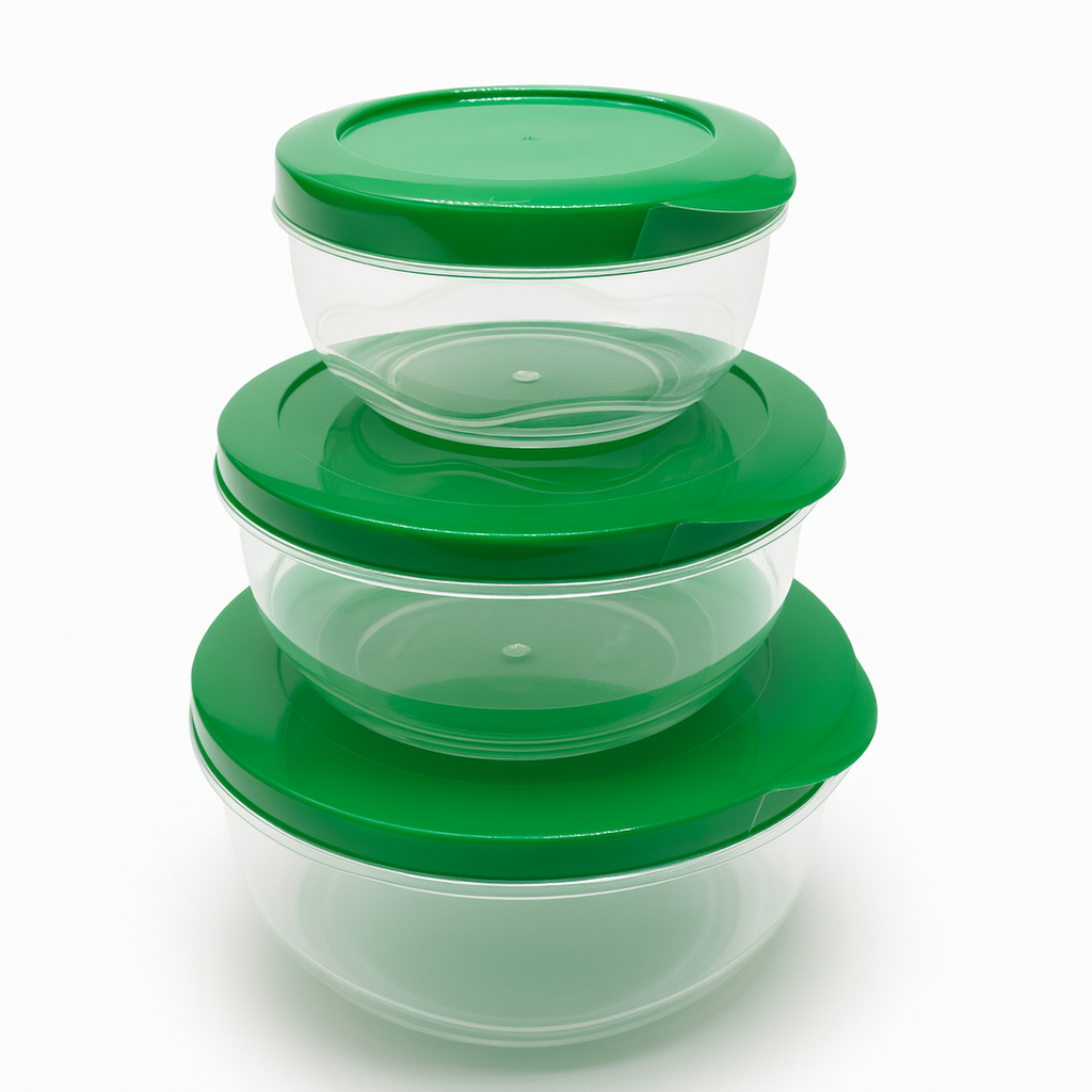 3pk Round Storage Container