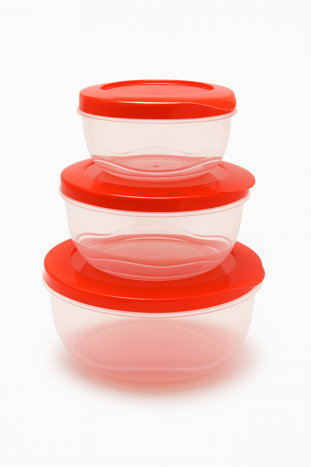 3pk Round Storage Container